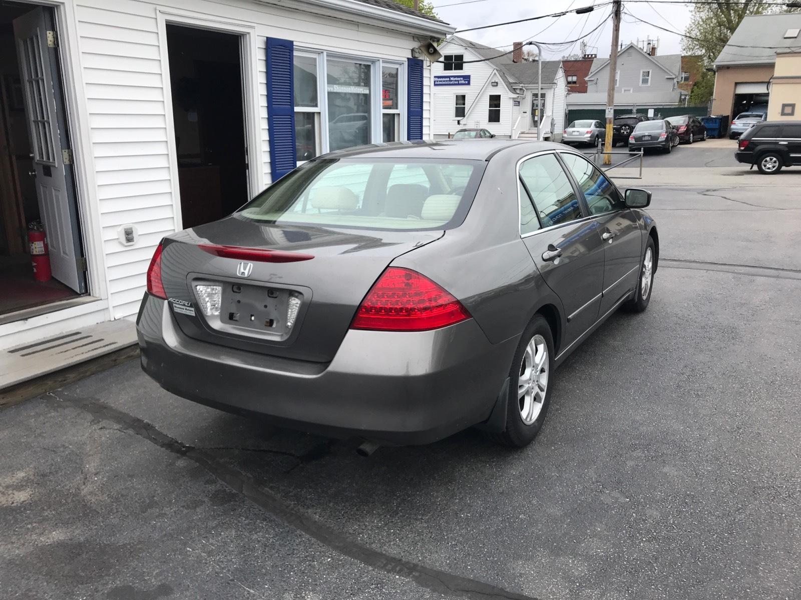 Used 2007 Honda Accord 4dr Car Near Woonsocket #200299R | Shannon Motors